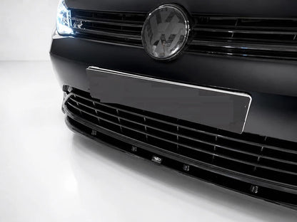 👉Splitter anteriore V.1 Volkswagen Golf MK7 Facelift R/R-Line ABS nero lucido👈