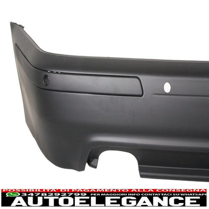 body kit suitable for bmw 5 series e39 (1997-2003) m5 design with central grille piano black 
