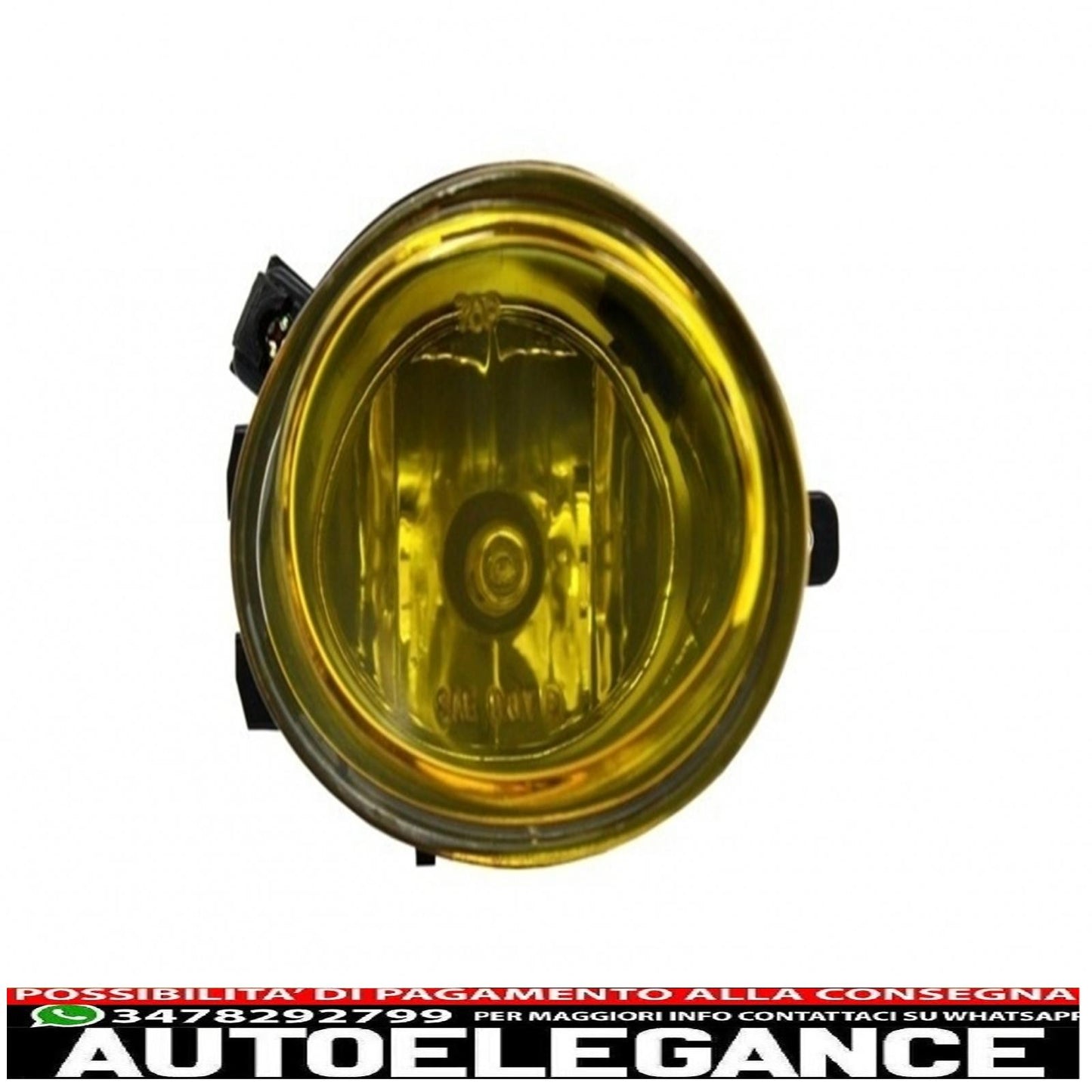 paraurti anteriore adatto per bmw e39 serie 5 (1995-2003) con fendinebbia gialli look m5