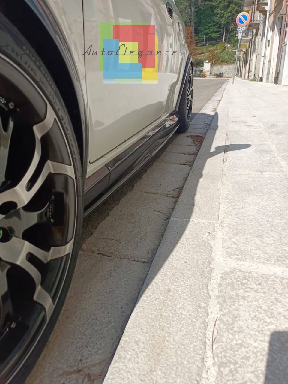 FIAT PUNTO GRANDE PUNTO EVO SOTTO MINIGONNE LATERALI SOTTO PORTA SPLITTER