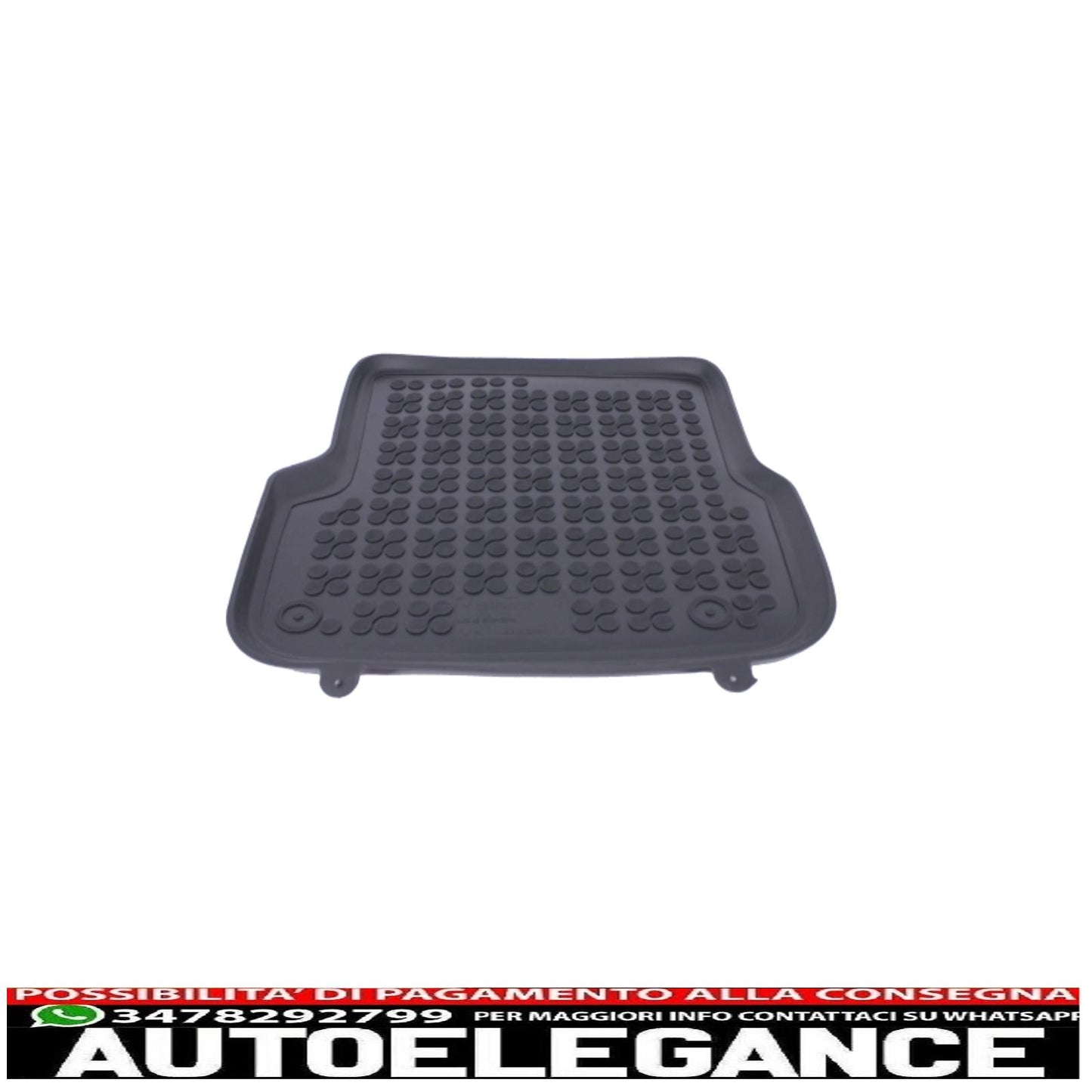 Black rubber mat suitable for audi a6 4f c6 (2008-2011)