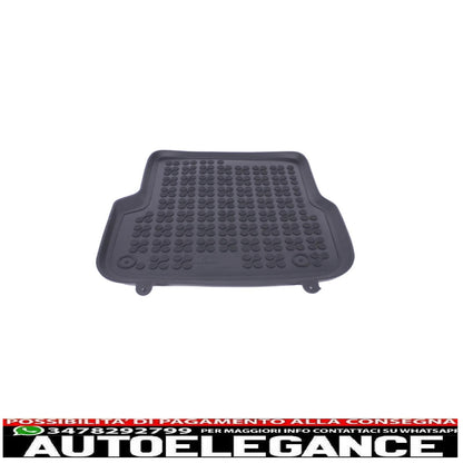 Black rubber mat suitable for audi a6 4f c6 (2008-2011)