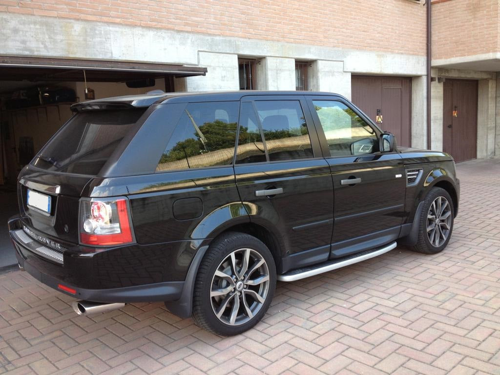 PEDANE ADATTE PER RANGE ROVER SPORT L320 2005-2012 OEM ALLUMINIO LOOK SPORTIVO