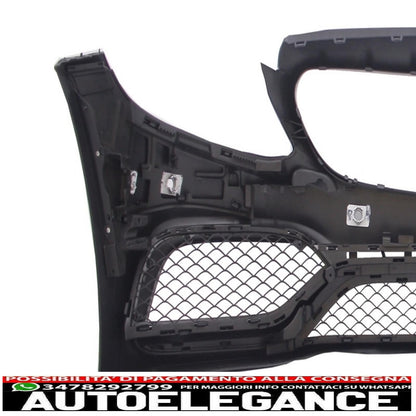 complete body kit suitable for mercedes c-class w205 sedan (2014-2018) c63 a-design 