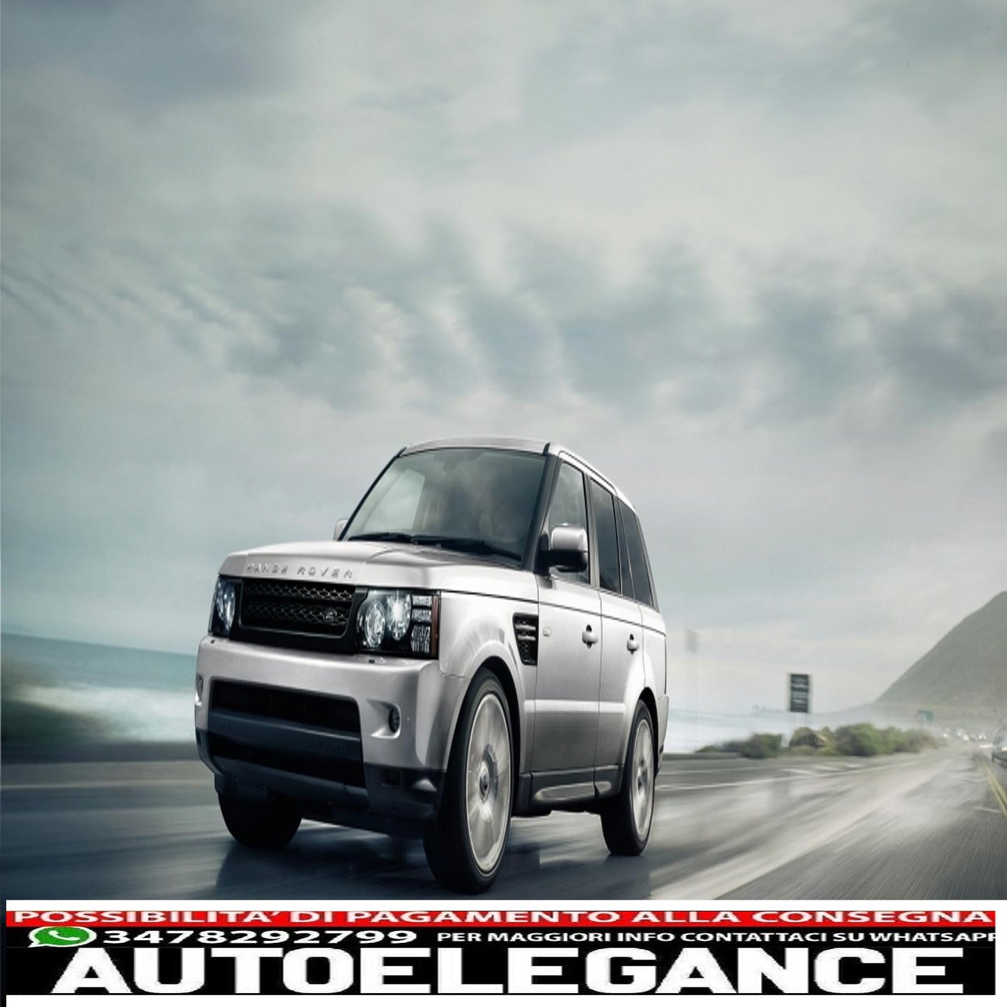 Lower door mouldings suitable for Land Rover Range Rover Sport L320 (2005-2013)