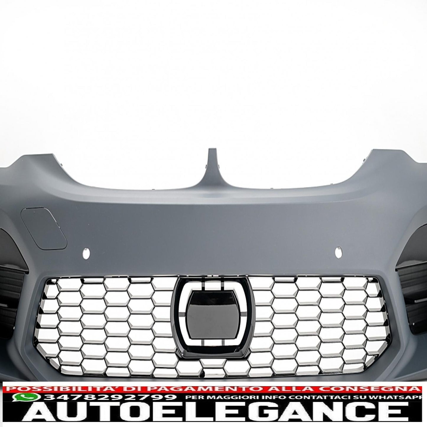 front bumper suitable for bmw 5 series g30 g31 limousine touring (2017-2019) m5 sport restyling design 