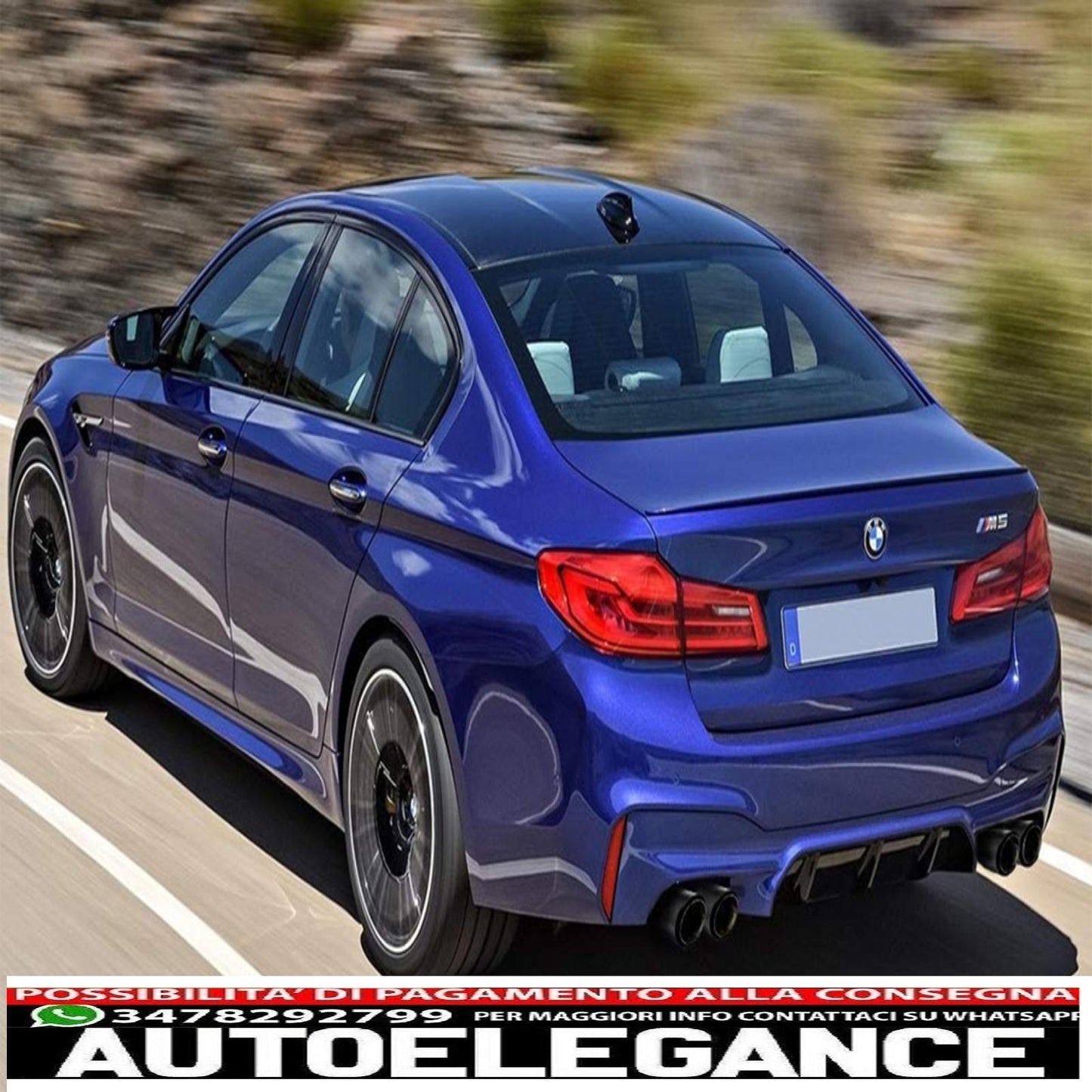 Carbon Fiber Exhaust Tips Gloss Look 6.1cm Inlet 
