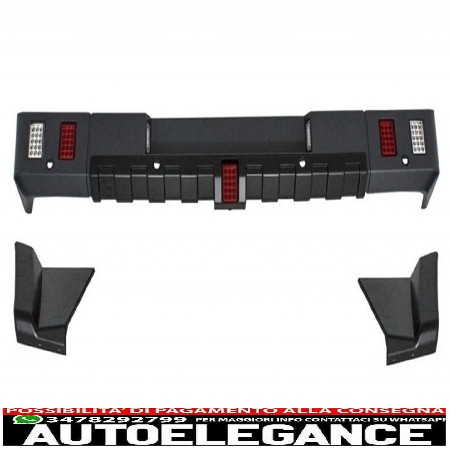 body kit suitable for mercedes g-class w463 (1989-2018) g63 g65 design with fenders, wheel arches and headlight covers led drl