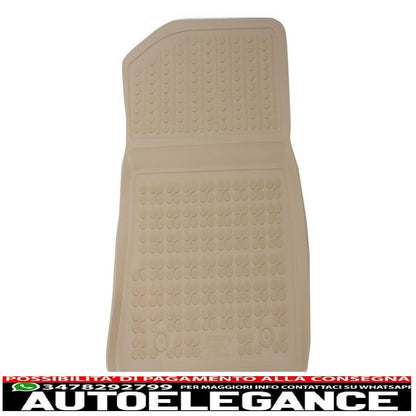 Beige carpet mat suitable for bmw x3 f25 (2011-2017), x4 f26 (2014-2018)