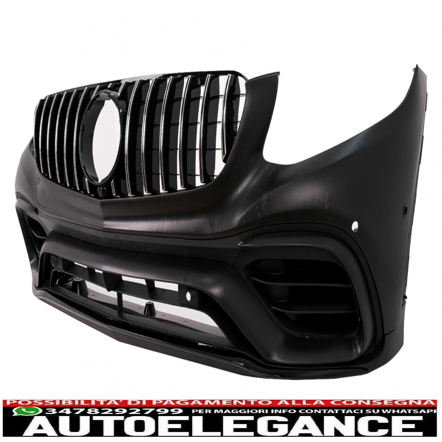 body kit suitable for mercedes glc coupe c253 (2015-07.2019) design c63