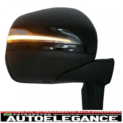 Complete mirror assembly suitable for mercedes g-class w463 (2012-2017) 2018 restyling design
