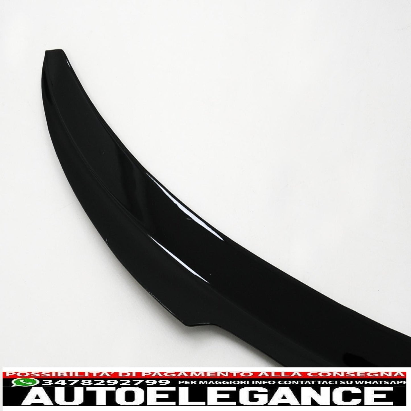 Trunk Spoiler Boot Lid Spoiler Fit For Ford Puma (2019-up) Piano Black 