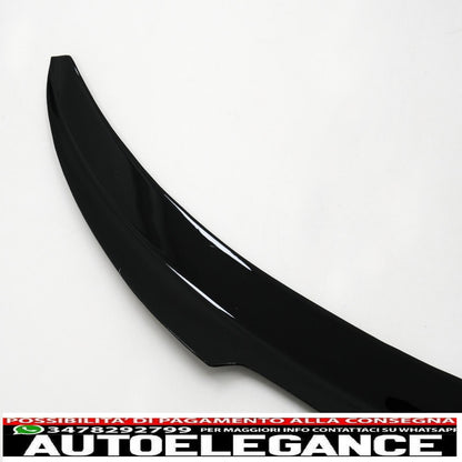 Trunk Spoiler Boot Lid Spoiler Fit For Ford Puma (2019-up) Piano Black 