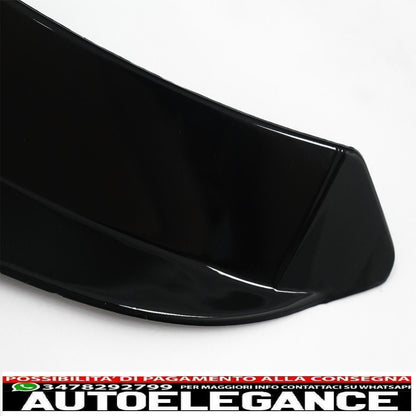 roof spoiler suitable for bmw 1 series f20 f21 (2011-2019) piano black