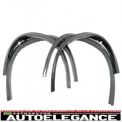 parafanghi per passaruota con 32 clip in plastica per auto adatti per BMW X5 F15 (2014-2018) m-design m-sport carbon look