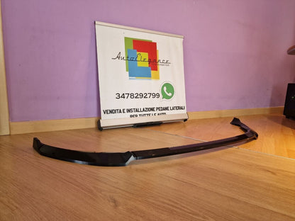 SPLITTER 3 PIECES SUITABLE FOR RENAULT CLIO 5 RS LOOK EVO V1 BLACK