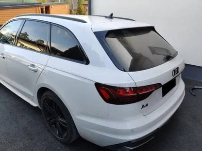 ROOF SPOILER SUITABLE FOR AUDI A4 B9 AVANT LOOK RS4 GLOSSY BLACK SPORTY LOOK