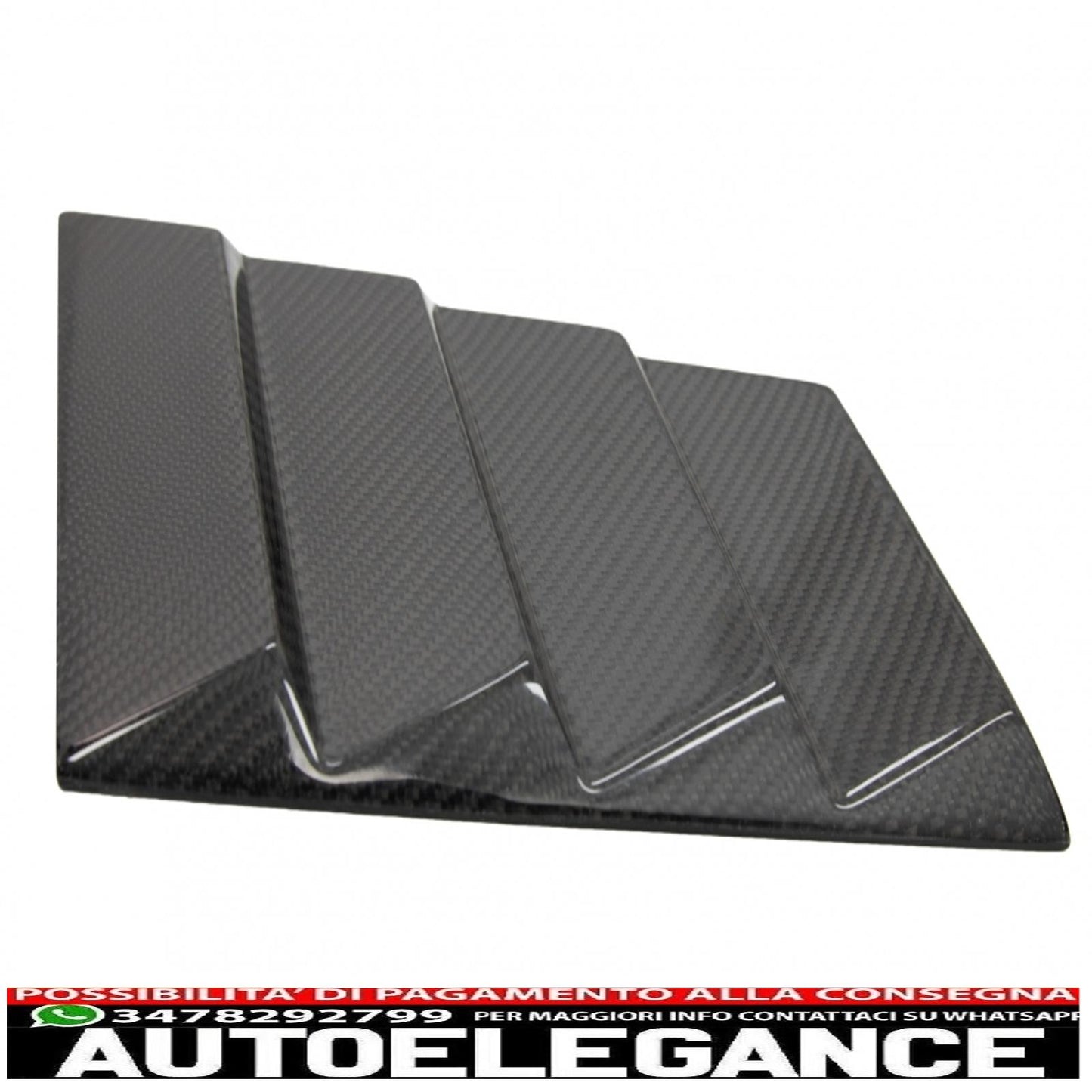 Carbon Fiber Front Fender Air Vents Fit For Mercedes Benz W463 G-Class (1989-up) B-Design