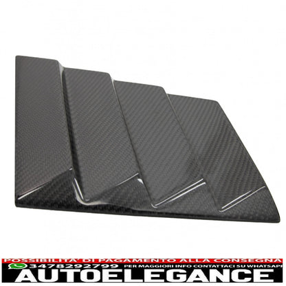 Carbon Fiber Front Fender Air Vents Fit For Mercedes Benz W463 G-Class (1989-up) B-Design