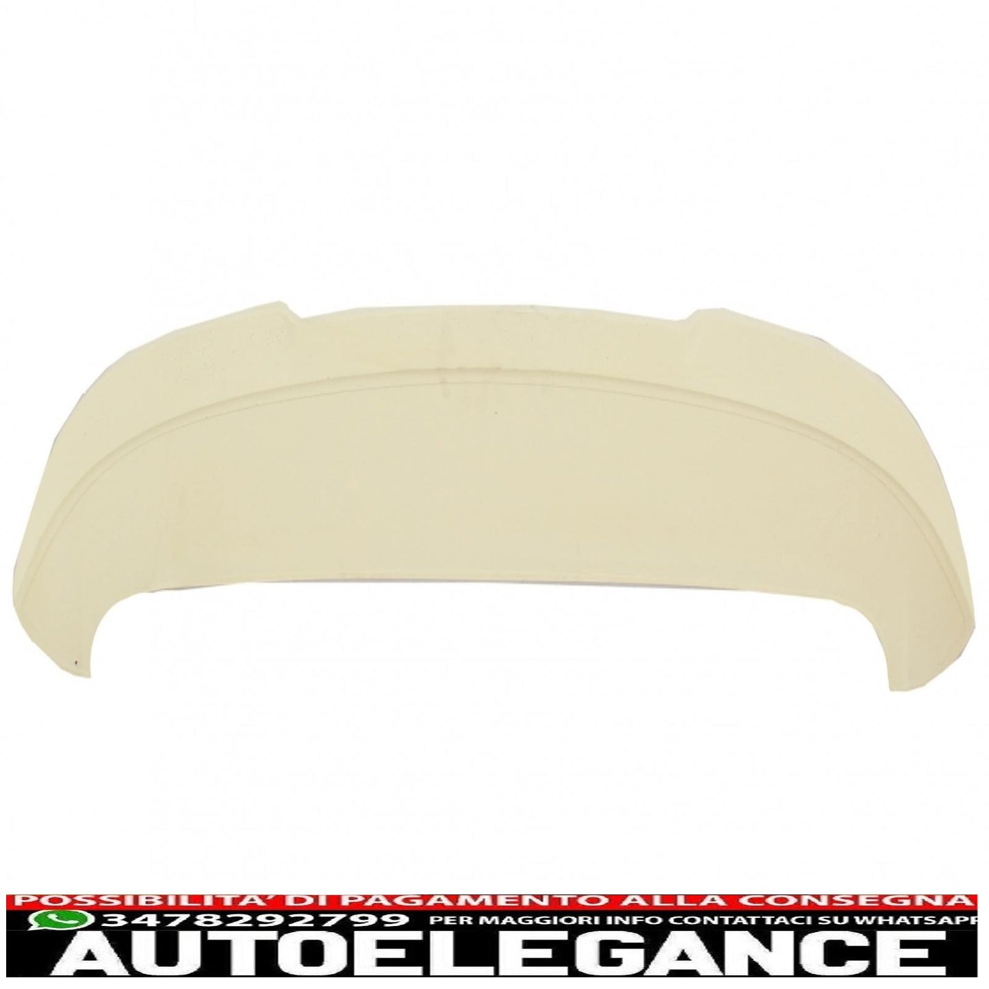 additional roof spoiler suitable for audi a3 8v sportback 5d (2012-) rs3 look