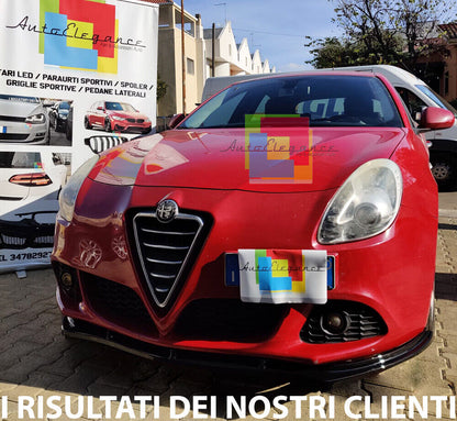SPLITTER ALFA ROMEO GIULIETTA 2010-2019 LIP SPOILER UNDER FRONT BUMPER ABS