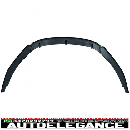 Front Bumper Lip Extension Spoiler Fit For VW Golf VI 6 MK6 (2009-2013) GTI Design Piano Black