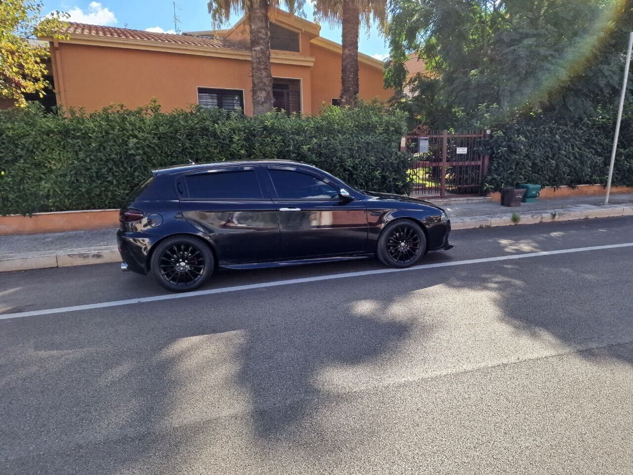 ALFA ROMEO 147 3 5 PORTE MINIGONNE LATERALI ABS LOOK SPORTIVO SOTTO PORTA 0035 AUTOELEGANCERICAMBI