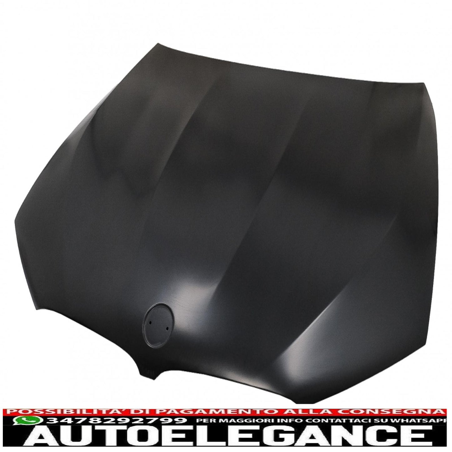 cofano cofano adatto per bmw serie 5 g30 berlina g31 touring g38 (2017-2019) m5 look AUTOELEGANCERICAMBI