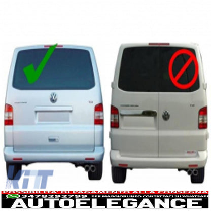 Roof spoiler suitable for VW Transporter Multivan Caravelle T5 T5.1 Facelift (2003-2015) Sportline Design 