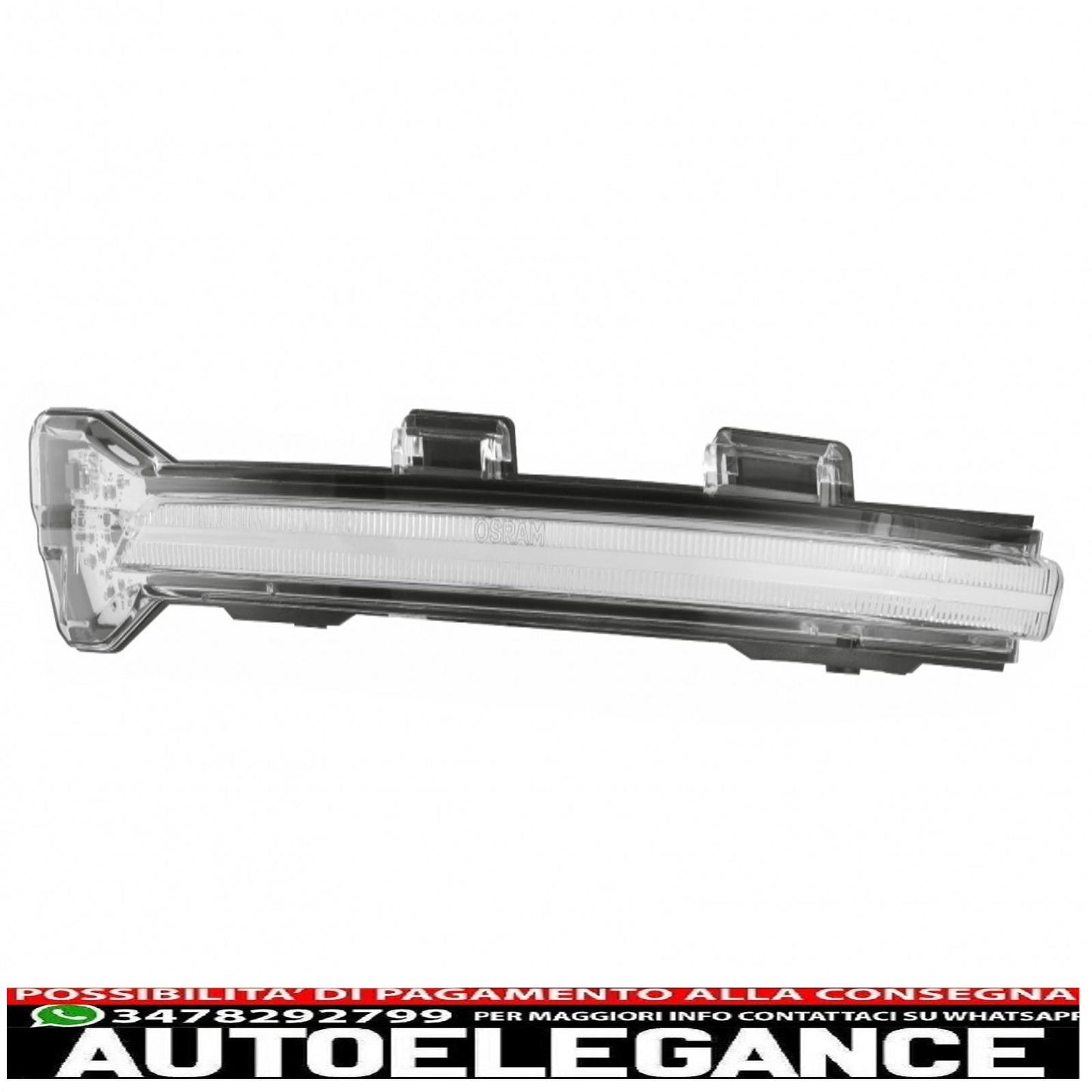 osram dynamic full led ledriving mirror indicators suitable for vw golf 7 &amp; 7.5 (08/2012-) vw touran ii (05/2015-) lamando (2014 -2019) white edition 
