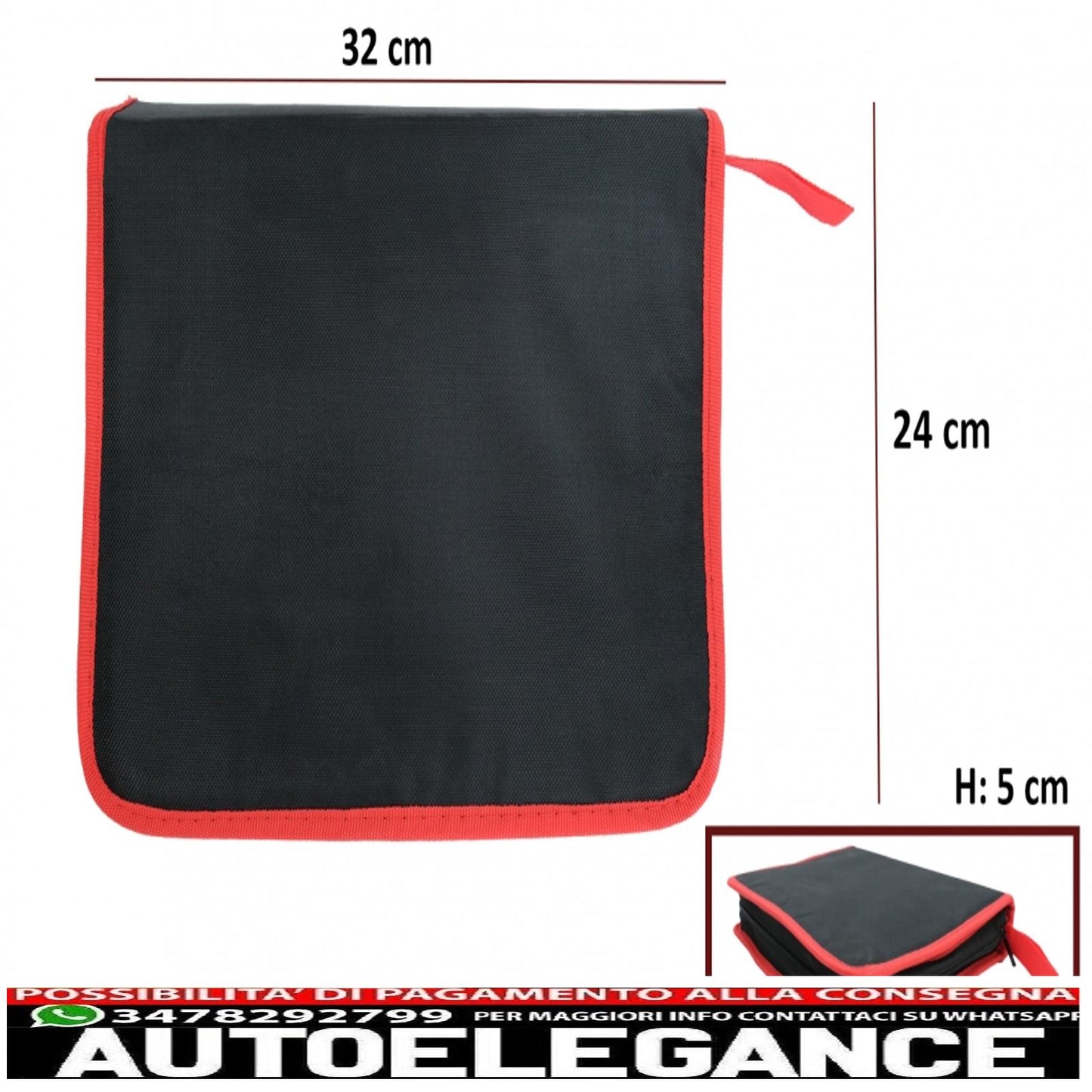Auto Coating Removal Tool Kit 19pcs Portable Zipper Bag 