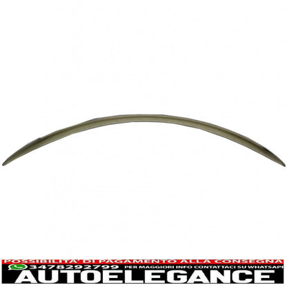trunk spoiler suitable for mercedes e-class w213 (2016-up) matt black 