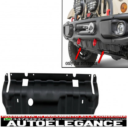 Front Skid Plate Fit For Jeep Wrangler JK (2007-2017) 10th Anniversary Hard Rock Guard Replacement Parts