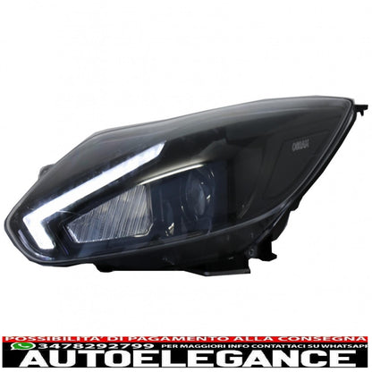 Osram LED headlights suitable for Ford Focus III MK3 (2010-2014) upgrade to oem halogen xenon 