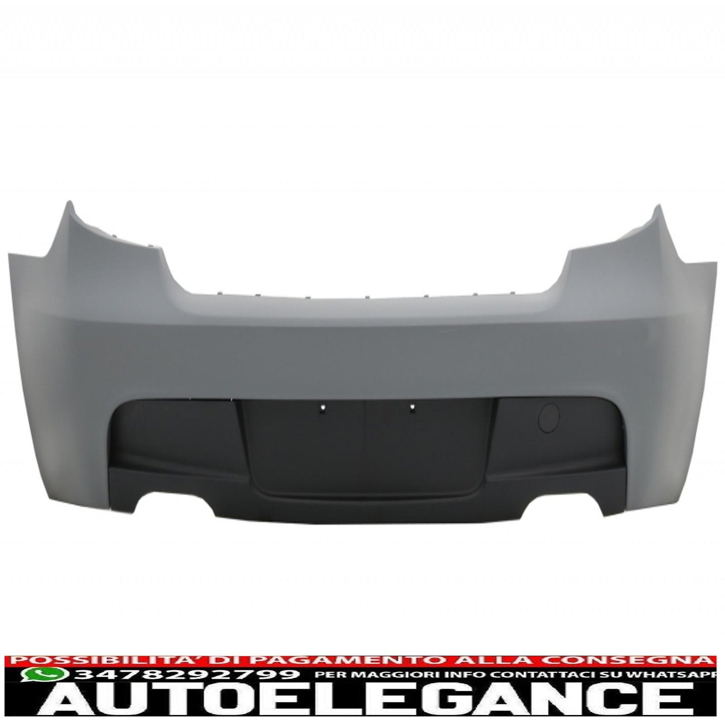 complete body kit with double carbon tailpipes suitable for bmw 1 series e87 hatchback (2004-2011) m-technik m sport design without pdc