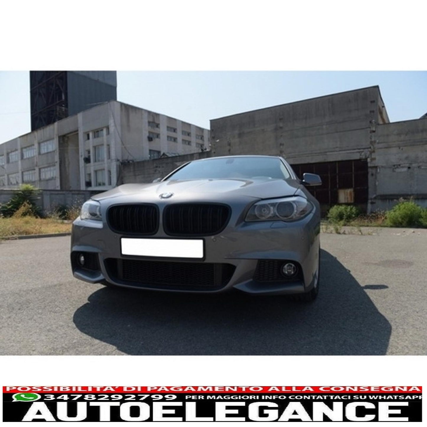 copertura fendinebbia lato sinistro adatta per bmw f10 (2010-up) solo per paraurti design m-technik AUTOELEGANCERICAMBI