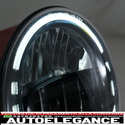 Fari a led Cree da 7 pollici angel eye halo drl adatto per Jeep Wrangler JK TJ LJ JL Land Rover Defender Mercedes W463