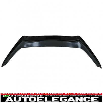 Front Bumper Lip Extension Spoiler Fit For Ford Puma (2019 Onwards) Piano Black For St-Line Only 