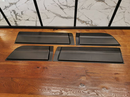 DOOR PROTECTION SUITABLE FOR FIAT FULLBACK 2015-2019 SPORTY MATT BLACK LOOK