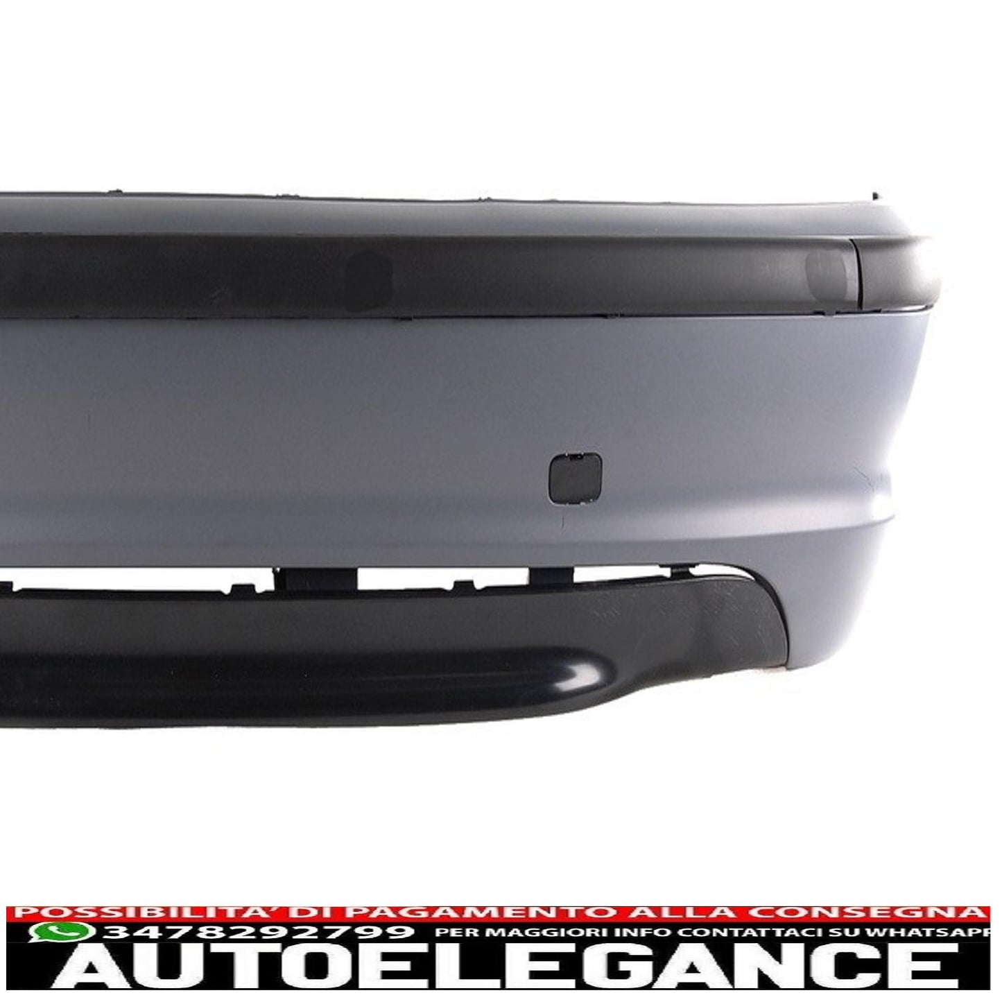 body kit with smoked fog lights suitable for bmw e46 sedan (1998-2004) model m-technik m-tech m-sport 