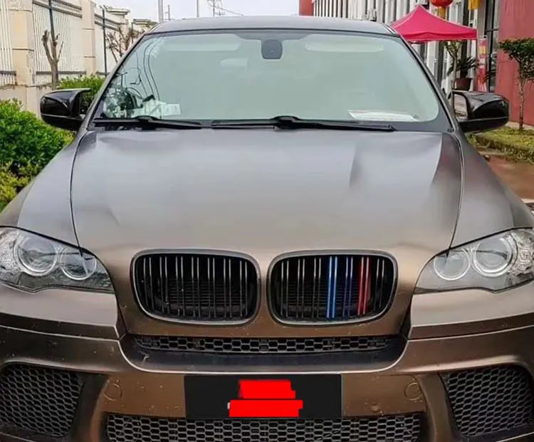 CALOTTE ADATTE PER BMW X5 E70 X6 E71 2008-2013 LOOK CARBONIO DESIGN SPORTIVO