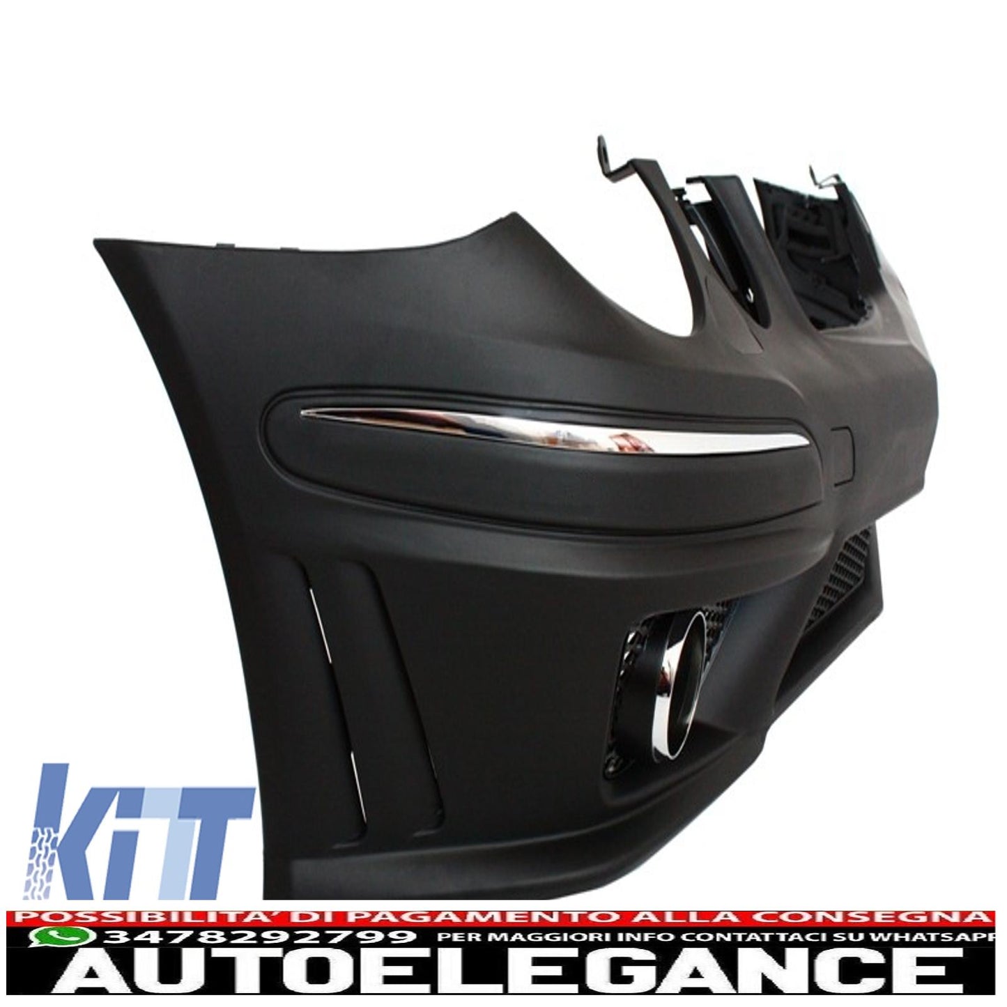 body kit + central grille suitable for mercedes-benz e-class w211 2002-2009 e63 a-design