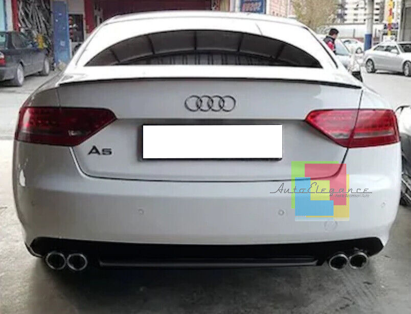 AUDI A5 COUPE SPORTBACK 2007-2011 DIFFUSORE POSTERIORE ABS LOOK S5 RS5 IT AUTOELEGANCERICAMBI