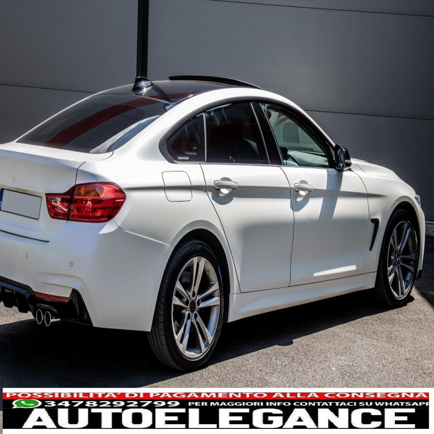 side skirts suitable for bmw 4 series f36 gran coupe (2013-2019) m4 design 