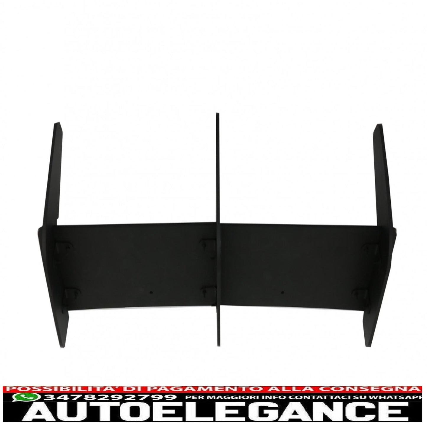 estensione paraurti posteriore per diffusore adatta a vw polo 6r gti (2011-2018)