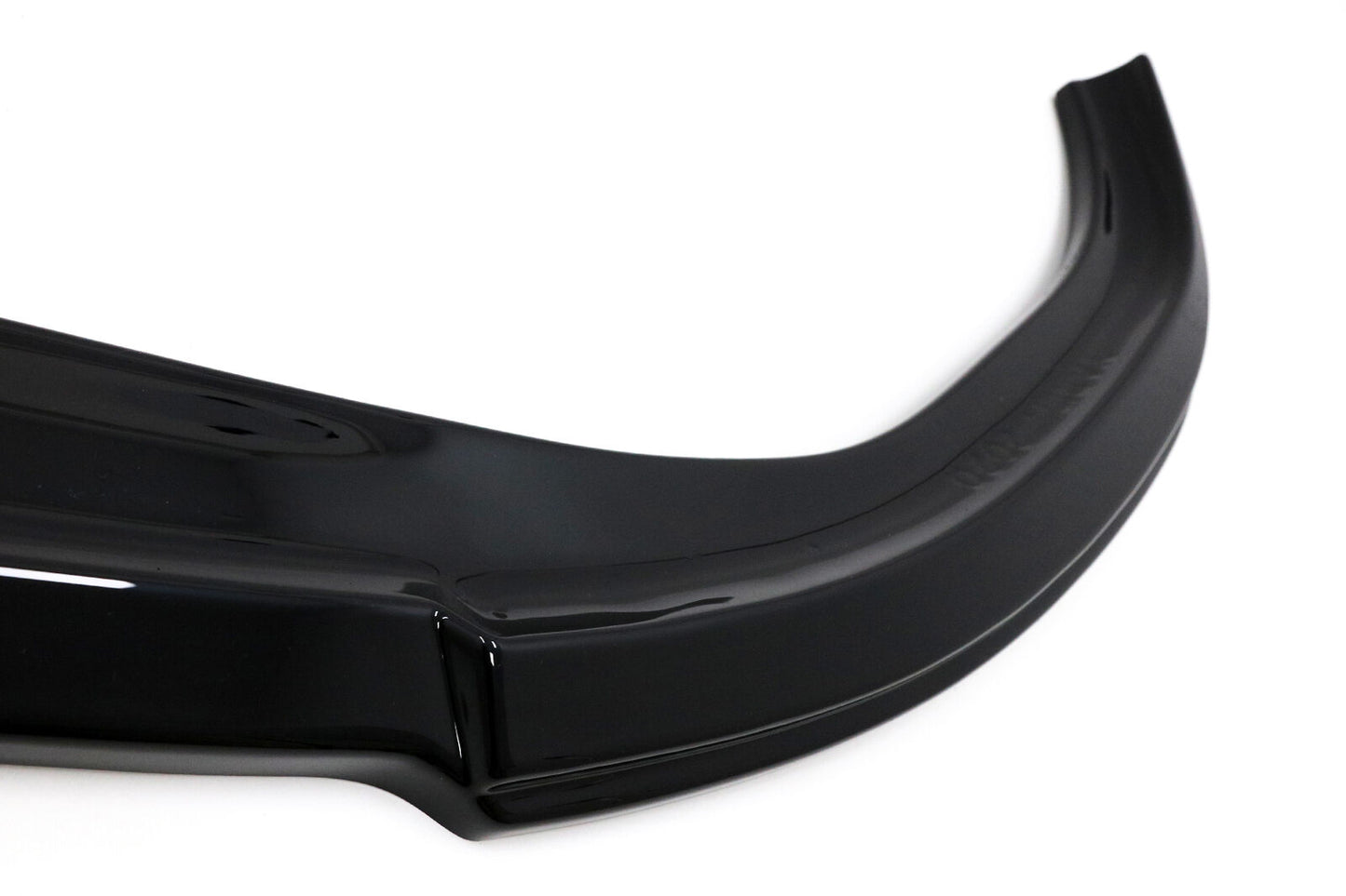 Bumper Spoiler Lip For Toyota Yaris MK4 XP210 20+ Gloss Black
