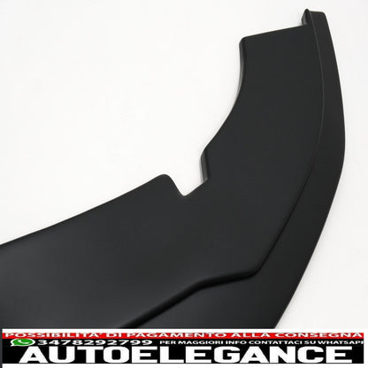 Front bumper splitter suitable for alfa romeo giulia 952 (2016-2021) black