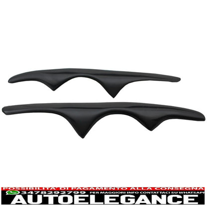 Front Bumper Spoiler with Headlights Eyebrows Suitable for BMW 3 Series E92 E93 (2006-2009) Coupe Cabrio M-Tech Sport Design 
