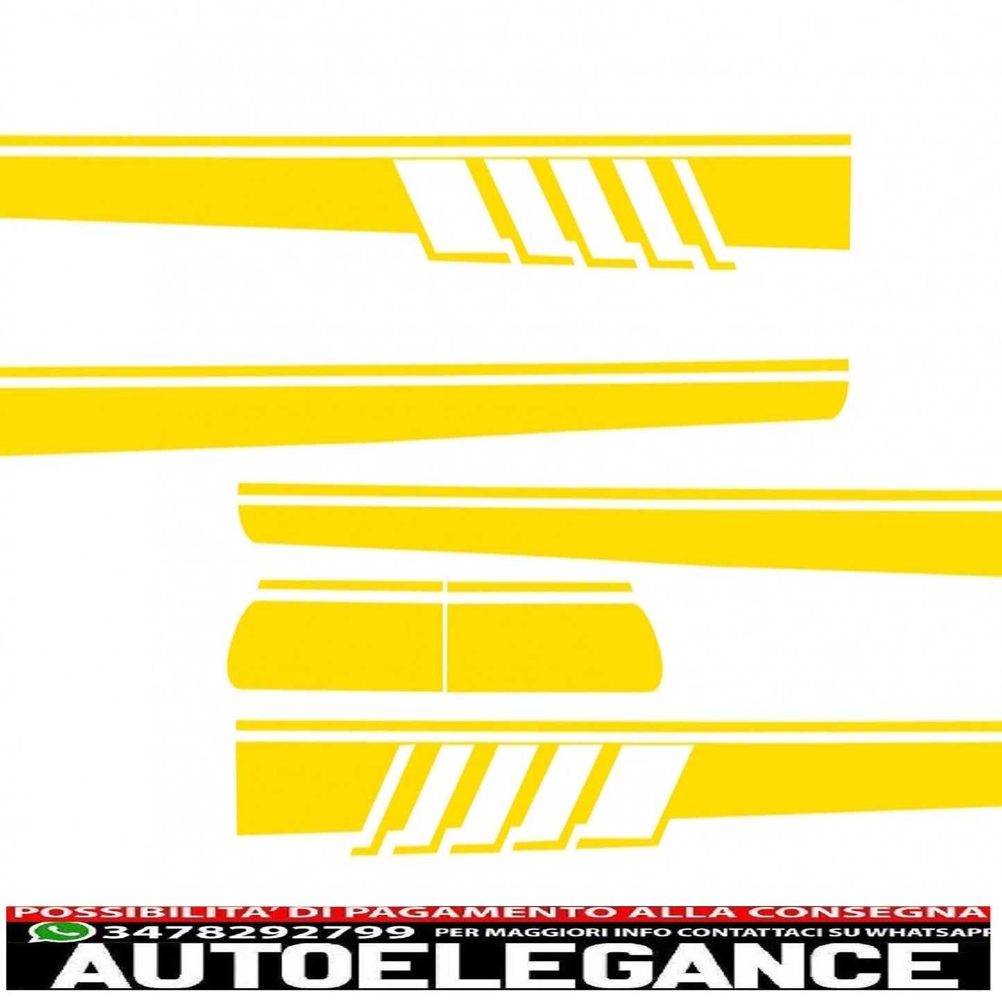side decals matt yellow vinyl sticker suitable for mercedes c class c205 coupe a205 cabriolet (2014-up)