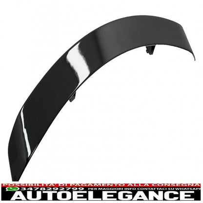Trunk Spoiler Suitable for Mercedes Cla Coupe C118 (2019-up) Aerodynamic Package Piano Black 
